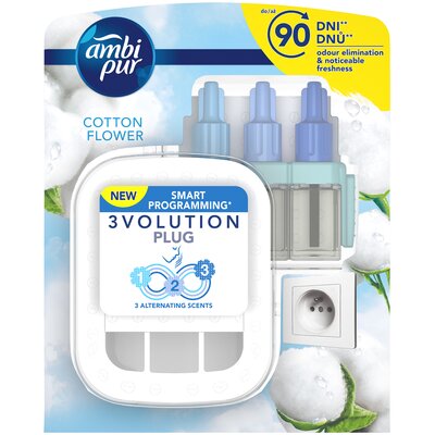 Ambi Pur 3volution Cotton Flower urządzenie+wkład 20ml