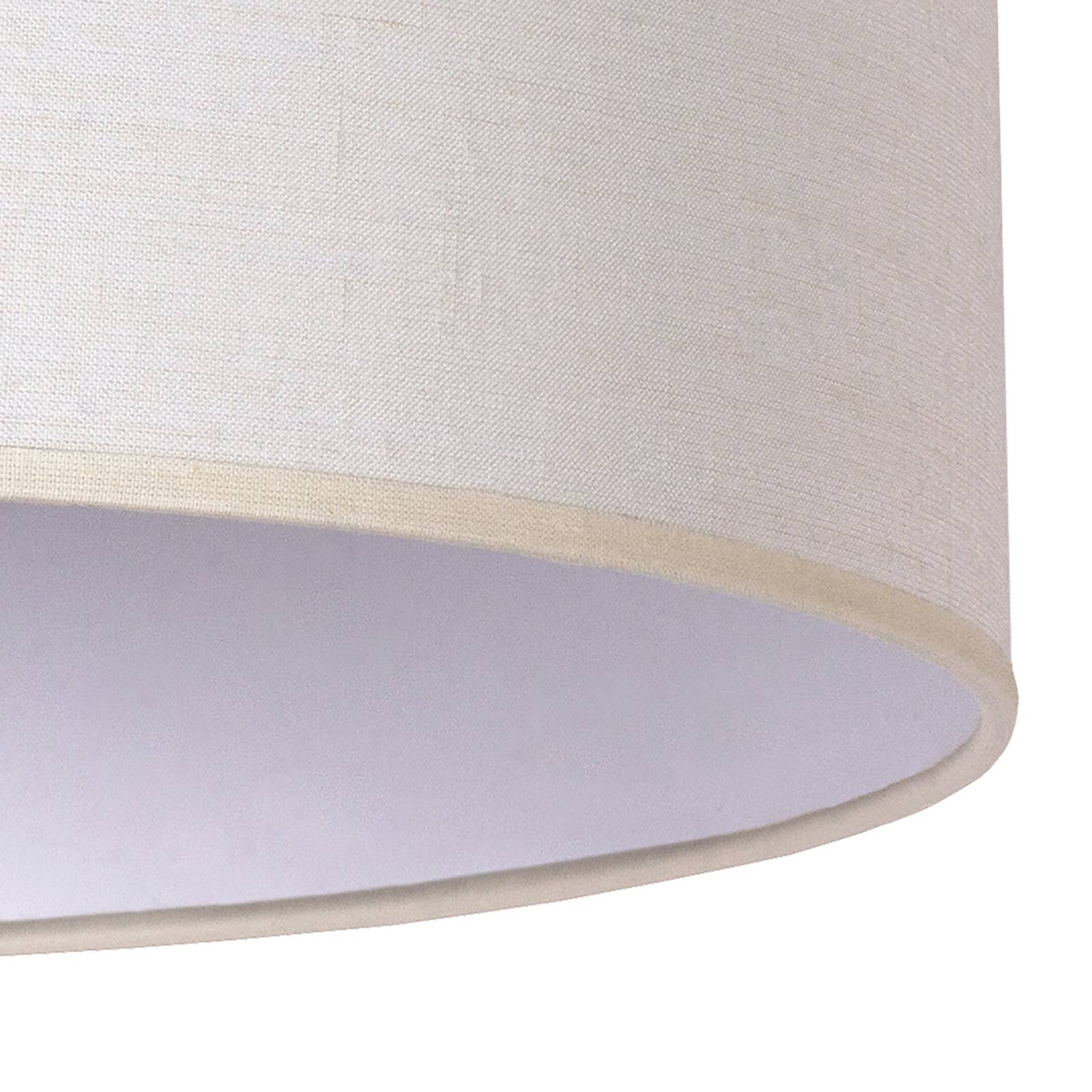 Klosz Roller, ecru bawełna Ø50cm wysokość 30cm