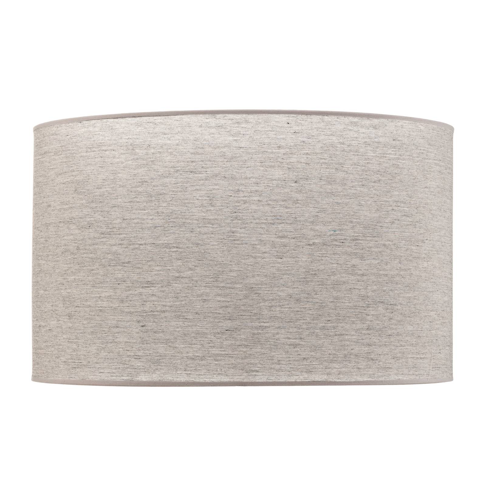 Duolla Klosz lampy Roller, szary, Ø 50 cm, wysokość 30 cm