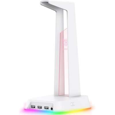 Stojak na słuchawki Onikuma RGB ST-2 (Biały)