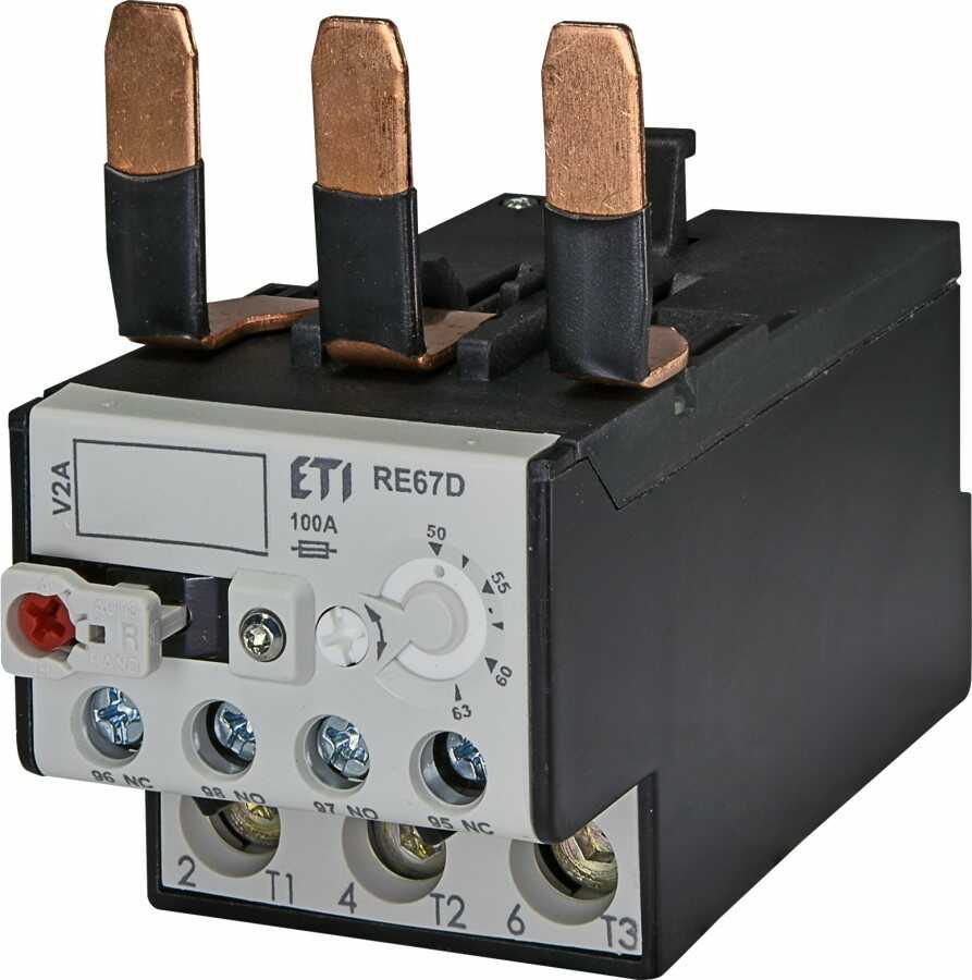 ETI polam Przekaźnik termiczny 50-63A do CEM50.CEM80 RE67.2D-63 004644418 004644418