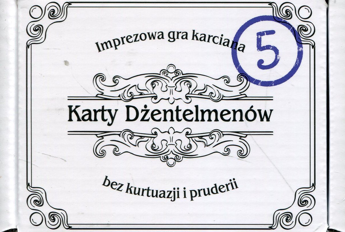 Kojar s.c Karty Dżentelmenów Epizod Piąty Karty Dżentelmenów