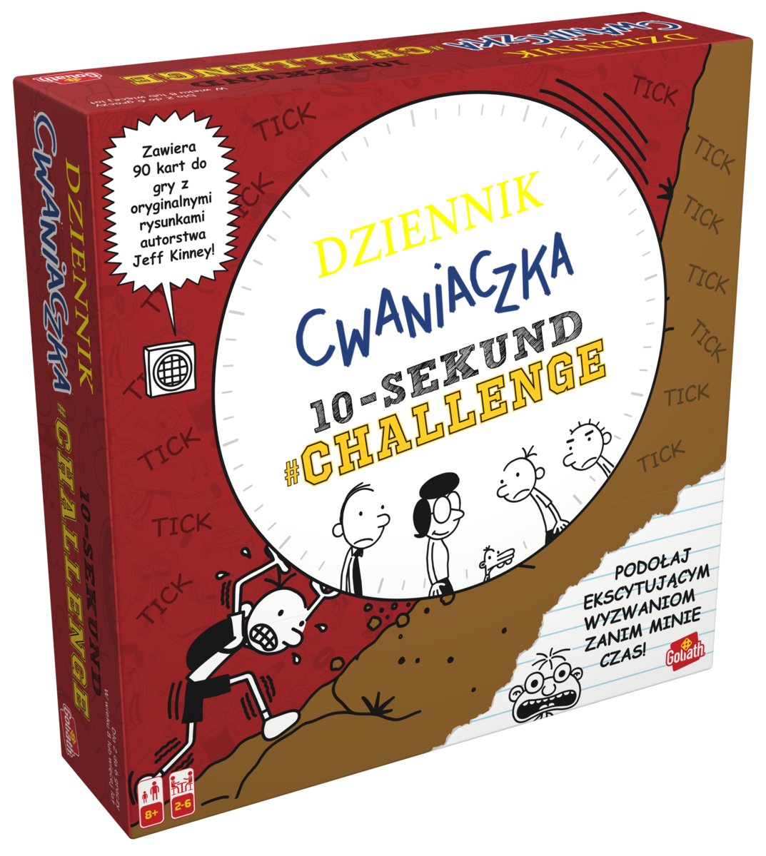 Goliath Dzienniki Cwaniaczka 10-sekund #Challenge