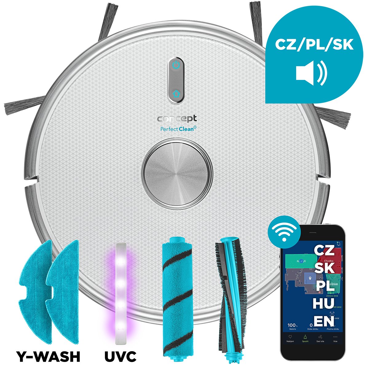 Concept VR3205 3w1 Perfect Clean Laser UVC Y-wash