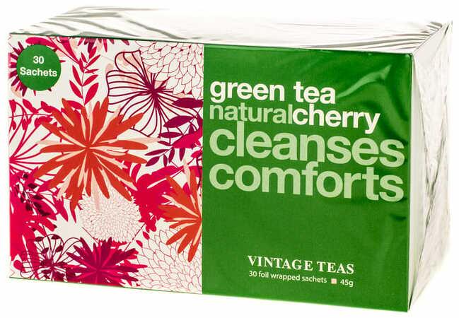 Vintage Teas Green Tea Cherry - 30 torebek 4792128052240