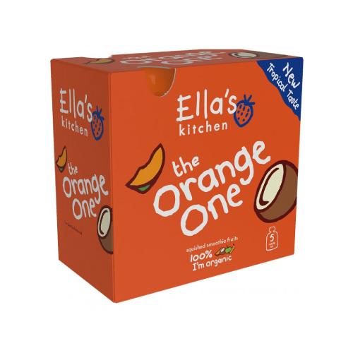 Ellas Kitchen 5x ELLA´S Kitchen Orange One Mango) 90 g Mus owocowy EK247