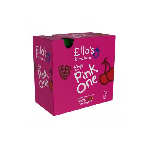 Ellas Kitchen 5x ELLA´S Kitchen Pink One Czereśnia) 90 g Mus owocowy EK258