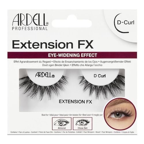 Extension FX Curl D - Rzęsy na pasku