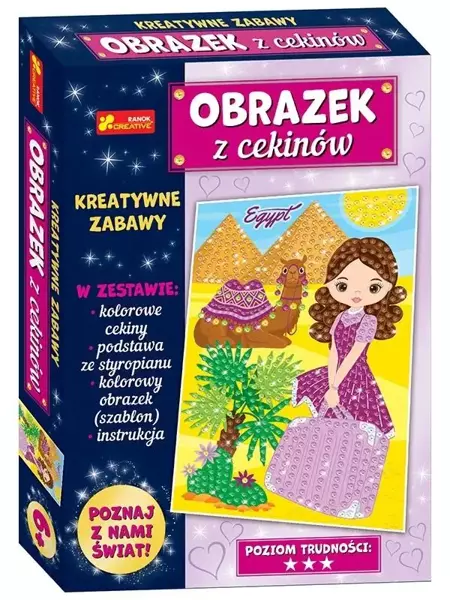 Obrazek z cekinów. Podróże małe i duże. Egipt - Ranok-Creative