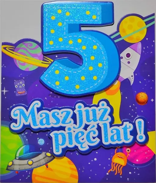 Karnet Urodziny 5 - YEKU