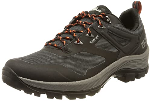 Jack Wolfskin Męskie buty trekkingowe Rebellion Guide Texapore Low M, BLUE LIME, 40.5 EU