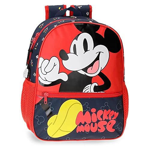 Disney Mickey Mouse Fashion plecak szkolny, wielokolorowy, 27 x 33 x 11 cm, mikrofibra 9,8 l, kolorowy, plecak szkolny, kolorowy, plecak szkolny