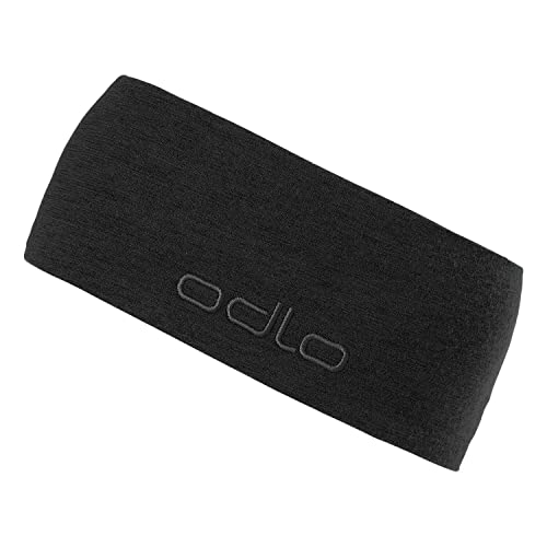 Odlo Unisex REVELSTOKE Performance Wool opaska na czoło, odlo Graphite Grey Melange