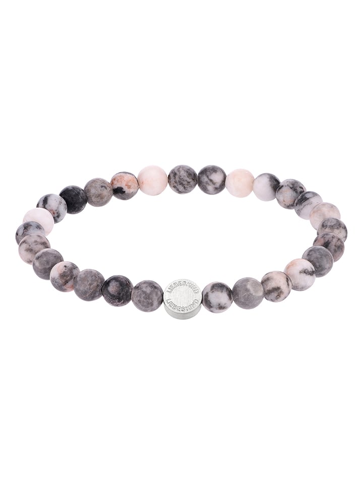 Liebeskind Bransoletka w kolorze szaro-jasnoróżowym
