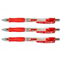 Długopis żelowy Intense czerwony (12szt) - Fandy