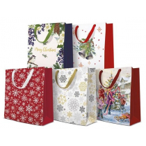 Paw Torba prezentowa M Boże Narodzenie MIX