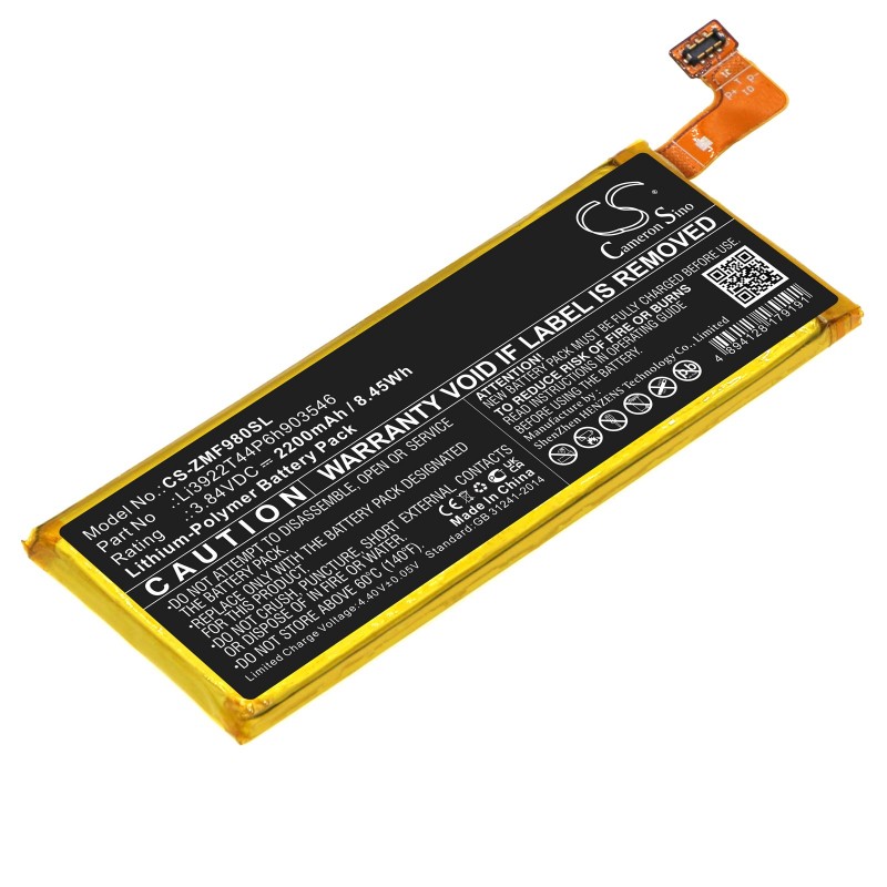 ZTE MF980 / Li3922T44P6h903546 2200mAh 8.45Wh Li-Polymer 3.84V (Cameron Sino)