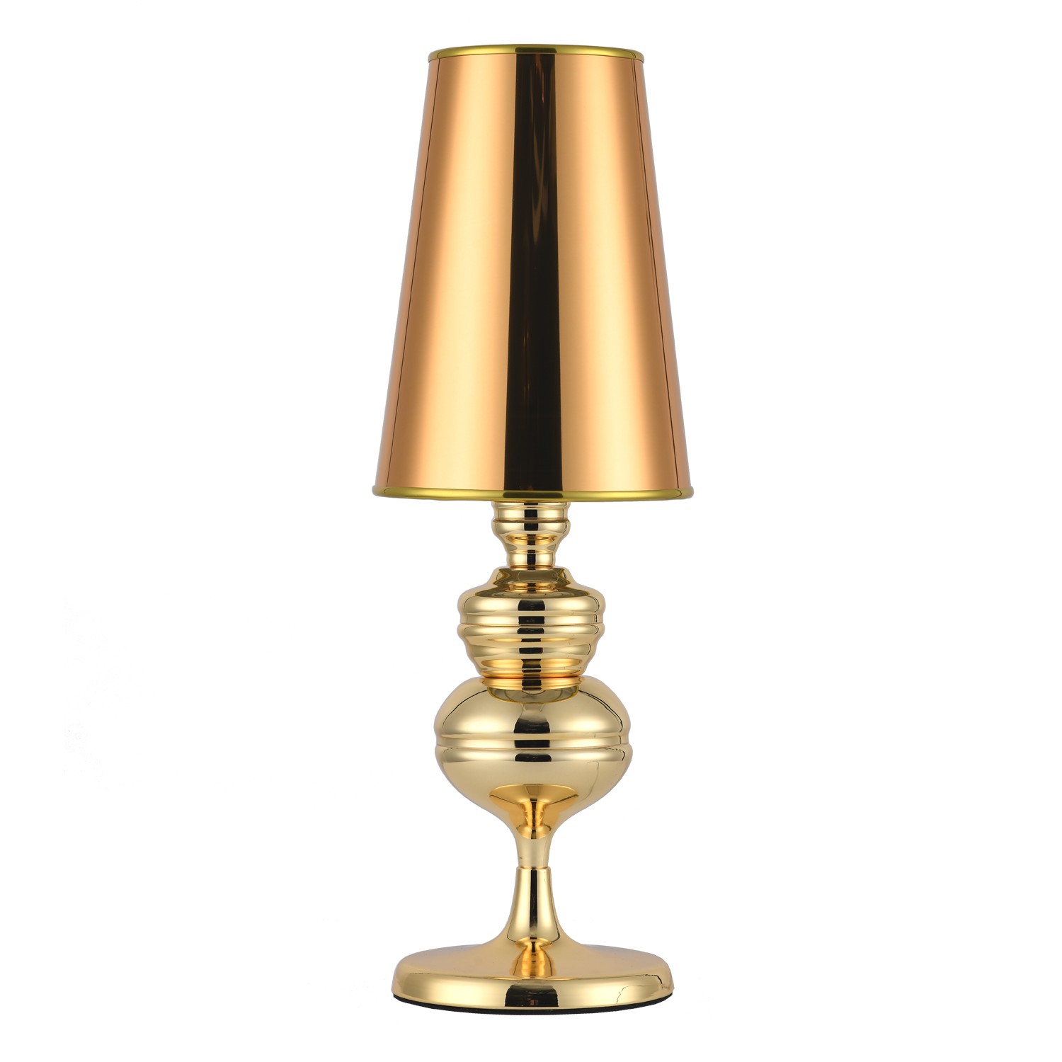 Lampa stołowa QUEEN ZŁOTA 18 cm MT-8046-18 gold - Step Into Design