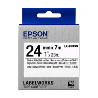 Epson LK-6WBVN taśma czarno-biała 24 mm, oryginalna