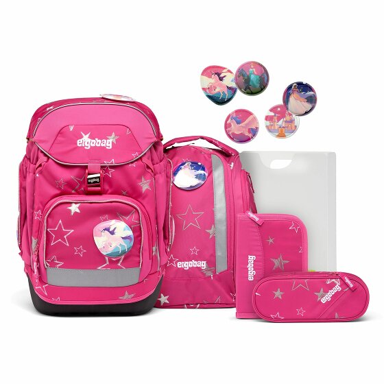 Ergobag Pack School Bag Set 6szt w tym Klettie Set sternzaubär