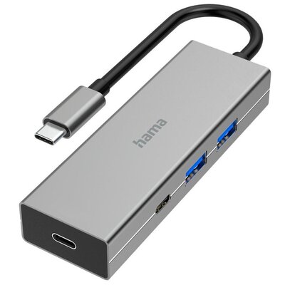 HAMA USB-C- Hub, 4 Ports 5 Gbit/s |