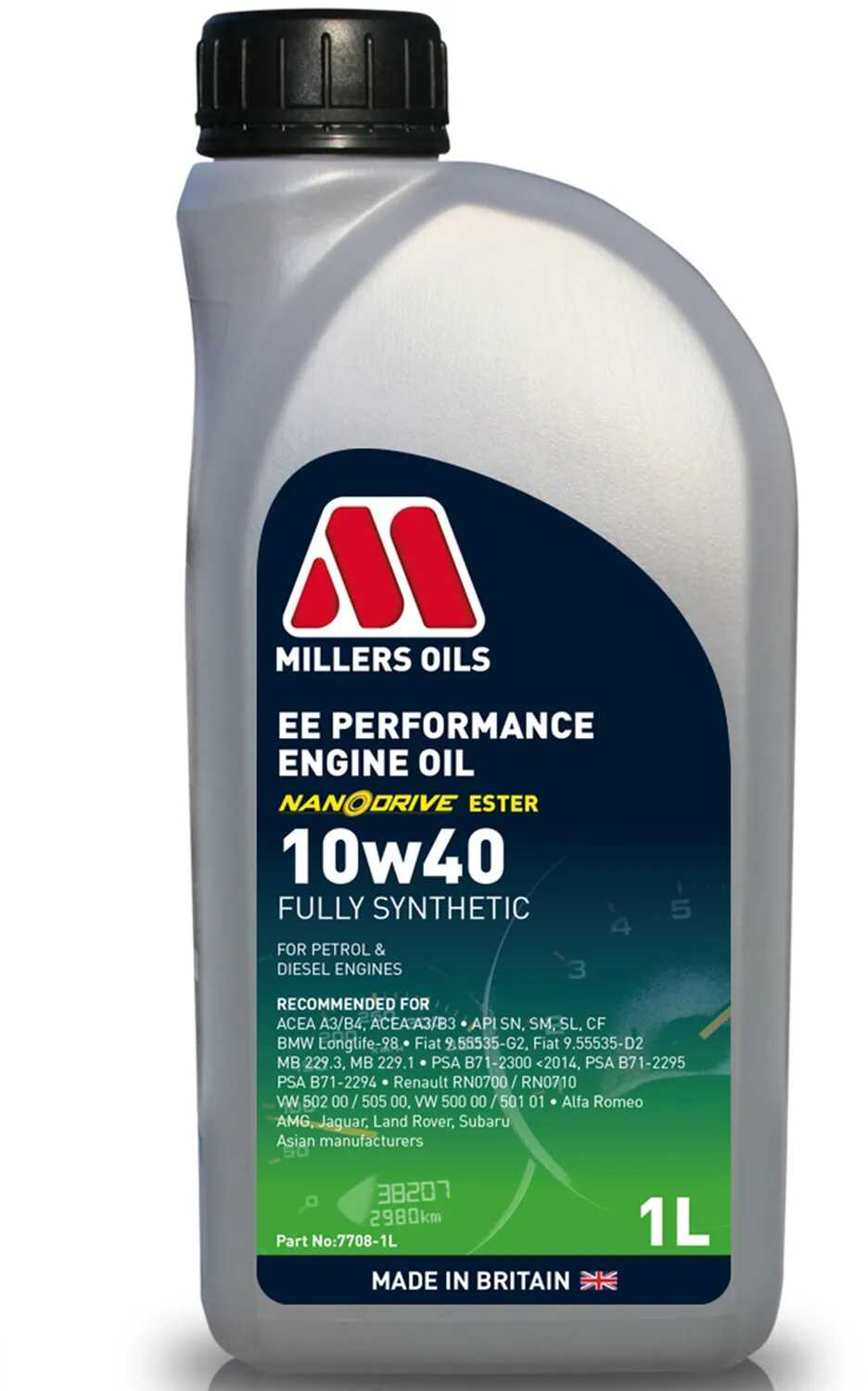 Millers Oils Ee Performance 10W40 1L