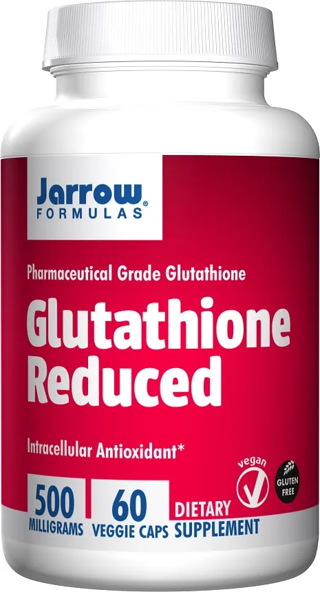 Jarrow Formulas - Glutathione Reduced, 500mg, 60 vkaps
