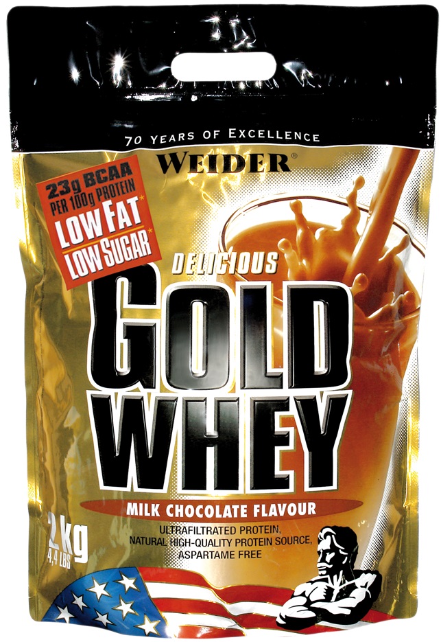 Weider - Gold Whey, Świeża Wanilia, Proszek, 2000g