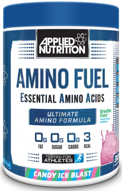 Applied Nutrition - Amino Fuel, Candy Icy Blast, Proszek, 390g