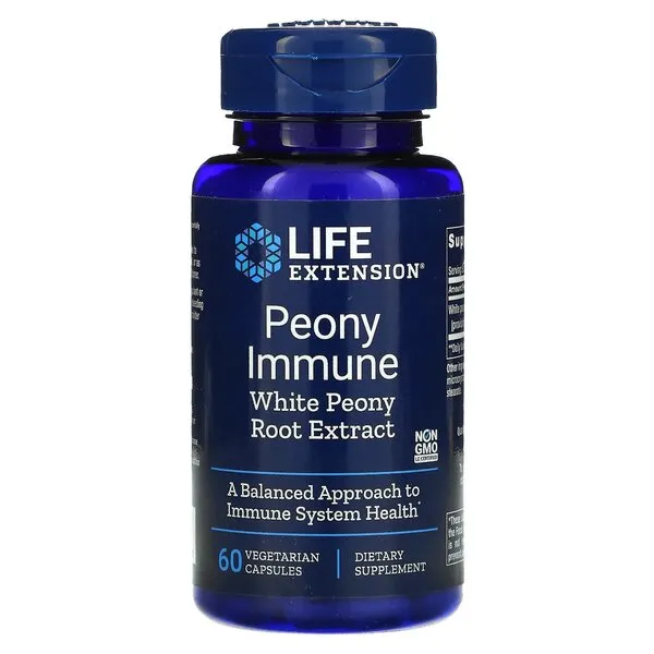Life Extension - Peony Immune, 60 kapsułek roślinnych