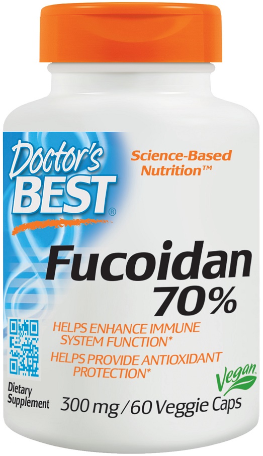 Fucoidan 70% Ekstrakt Fucoidanu 300 mg 60 kapsułek Doctor's Best 1036542897