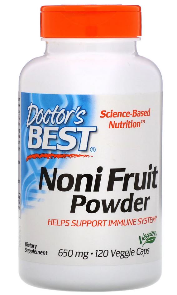 Doctor's Best - Noni (Morwa Indyjska), 650mg, 120 vkaps