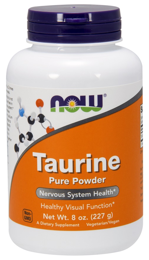Now Foods Taurine Pure Powder (Funkcja wzrokowa) 227g