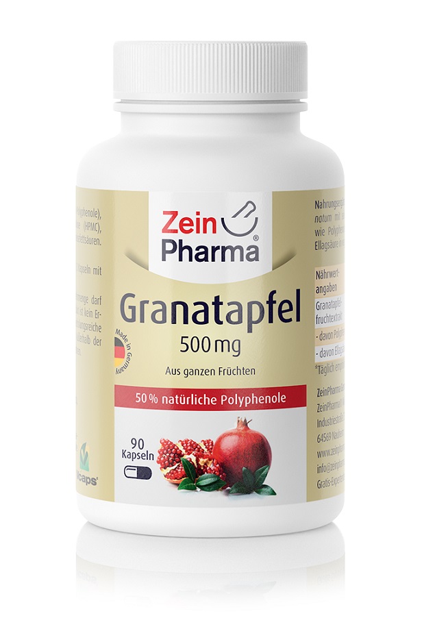 Zein Pharma - Granat, 500mg, 90 kapsułek