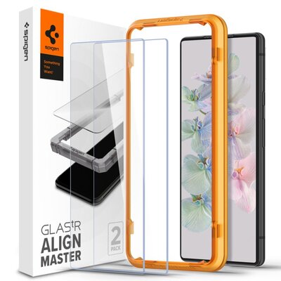 Spigen Glas.TR AlignMaster do Google Pixel 7 Pro 2-pack