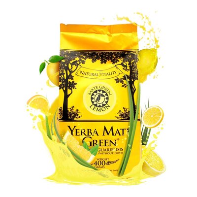 Yerba Mate Yerba Mate YERBA MATE GREEN Lemon, 400 g