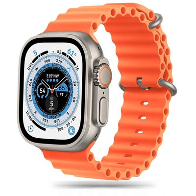 Tech-Protect Pasek IconBand Pro do Apple Watch 4/5/6/7/8/SE/Ultra 42/44/45/49mm Pomarańczowy