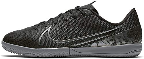 Nike Vapor 13 Academy Ic chłopięce buty piłkarskie, czarny - Czarny Black Mtlc Cool Grey Cool Grey 001-34 EU