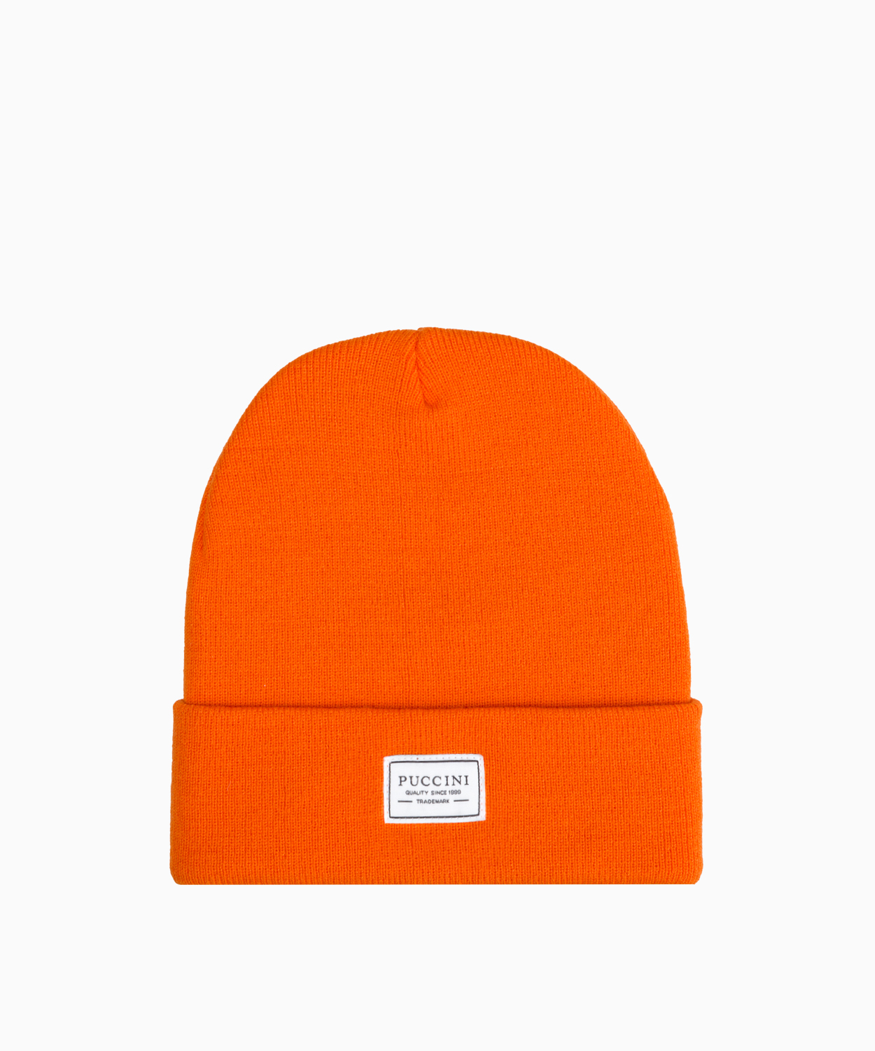 PUCCINI Pomarańczowa czapka beanie