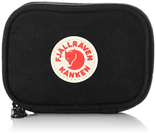 Fjällräven Kånken Card Wallet, Akcesoria Podróżne-Portfele Unisex-Dorosły, Czarny, 11x23x7,5cm