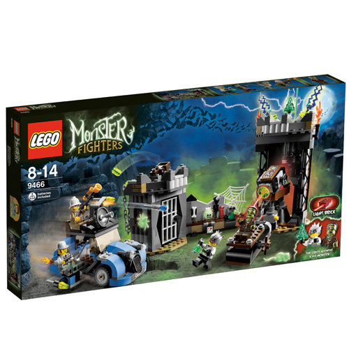LEGO Monster Fighters Szalony naukowiec i jego potwór 9466