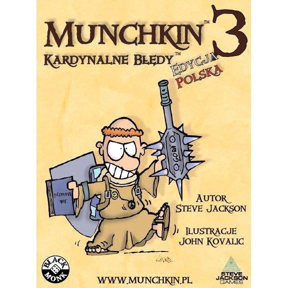 Q-Workshop Munchkin 3: Kardynalne Błędy 1339