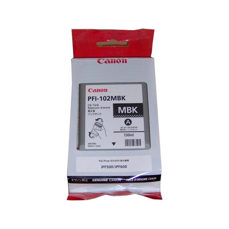 Canon Tusz Canon CF0894B001AA (oryginał PFI-102MB=PFI102MB; 130 ml; czarny matowy)