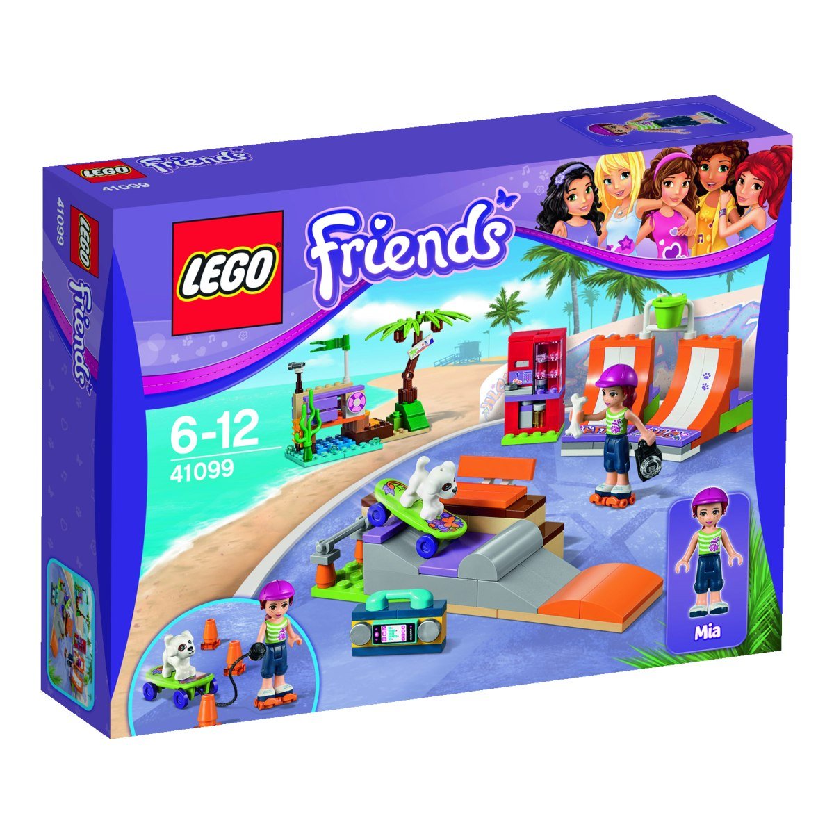 LEGO Friends Skate Park w Heartlake 41099