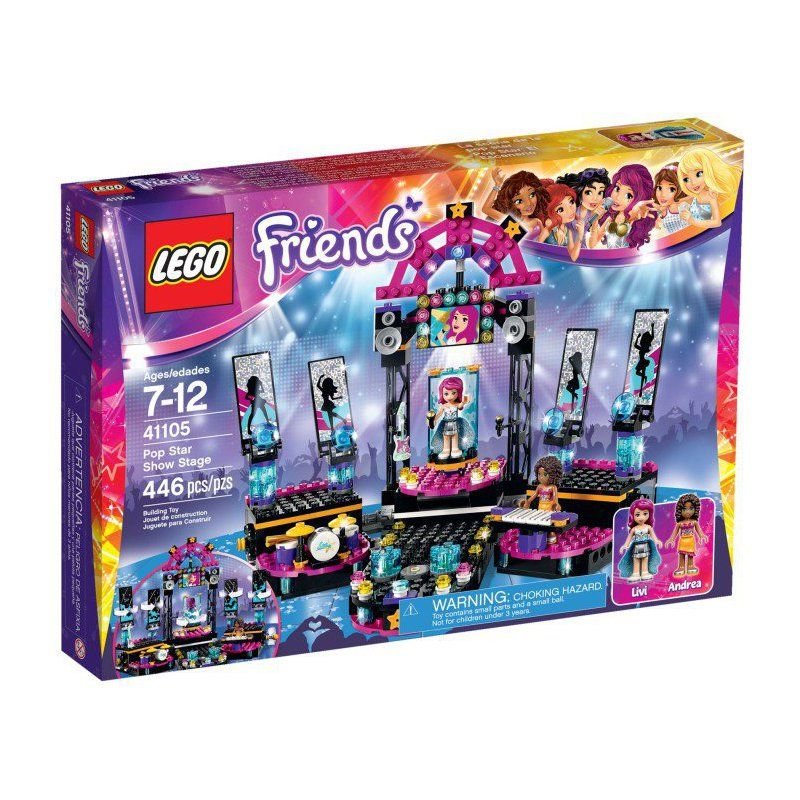 LEGO Friends Scena Gwiazdy Pop 41105