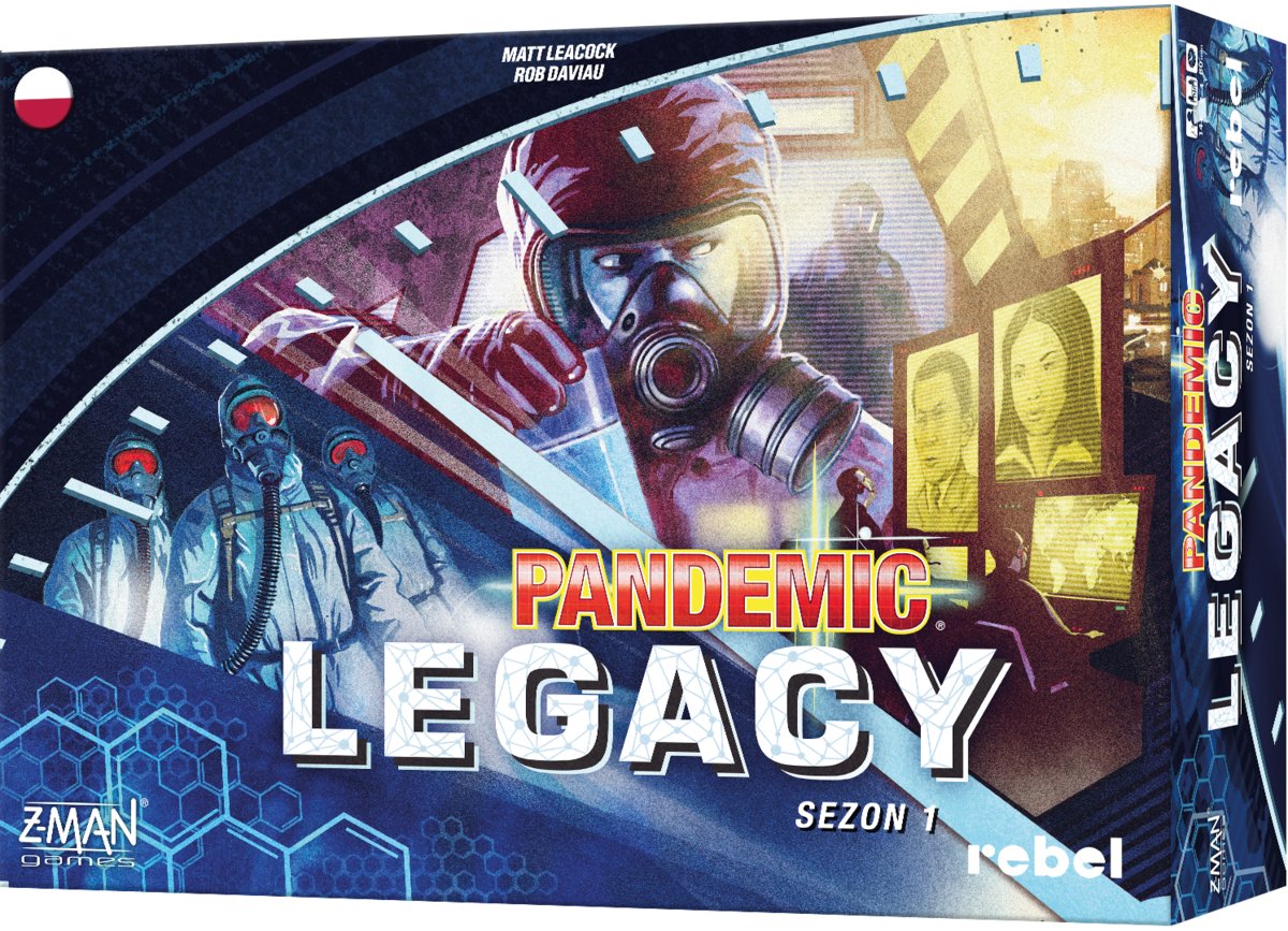 Lacerta Pandemic Legacy (Pandemia) - Edycja niebieska