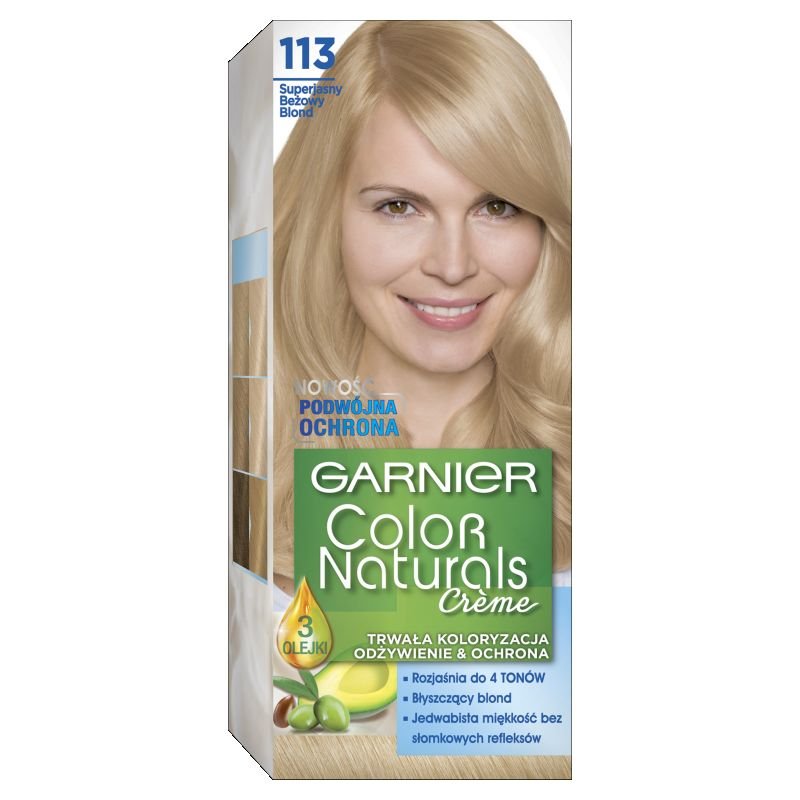 Garnier Color Naturals 113 Superjasny Bezowy blond