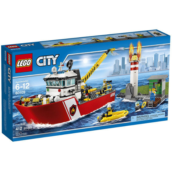 LEGO City Łódź strażacka 60109