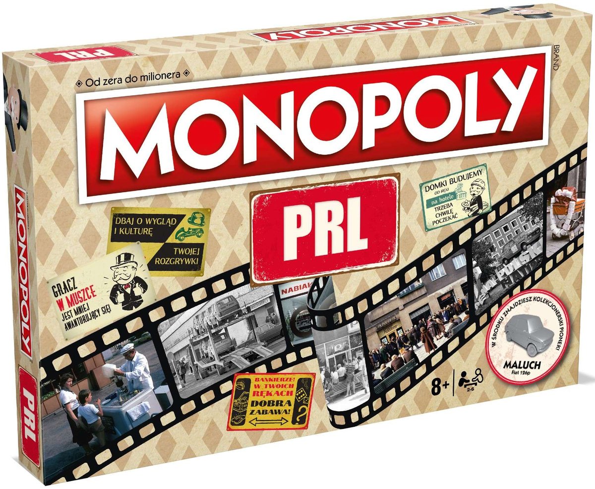 Winning Moves Monopoly PRL