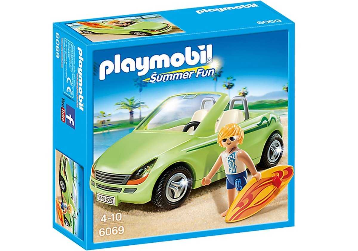 Playmobil Surfer z kabrioletem 6069